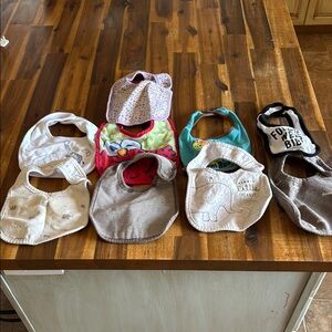 Colorful Kids Bib Set